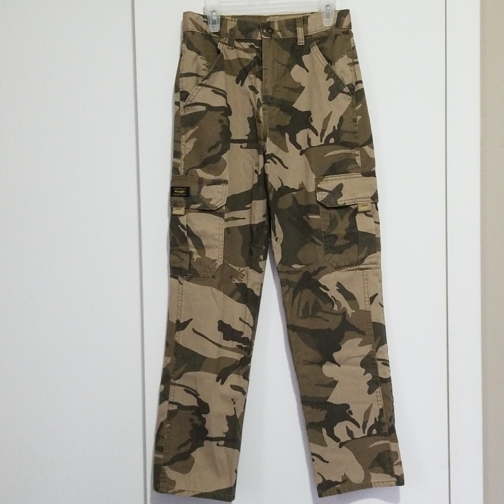 Boys Wrangler Cargo Pants 14 SLIM